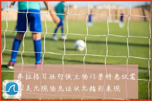 弗拉格日独行侠主场门票特惠仅需32美元现场见证状元精彩表现